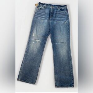 Buffalo David Bitton High Rise Straight Jayden Women's distressed Jeans Size 32